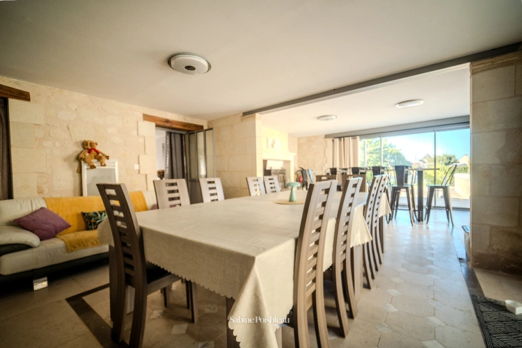 Photos 19 - Prestige - Propriete à vendre de 20 pièces à Saint-Nicolas-de-Bourgueil - ensemble de 457m² - Piscine interieure- vie de plain-pied