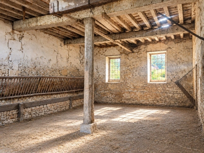 Photos 7 - Équestre - Corps de ferme mitoyen à vendre au cœur des Amognes