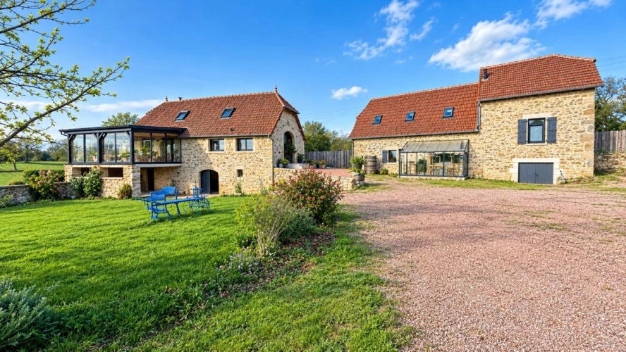 Photos 1 - Rural - Beautiful renovation of an authentic Quercy farmhouse