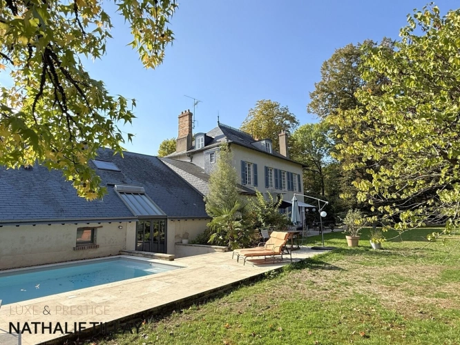 Photos 32 - Prestige - Saint-Jean-le-Blanc, proche Orleans, à vendre, maison de Maitre du XIXème de 423 m² habitables, avec piscine, parc arboré de 4 655 m²