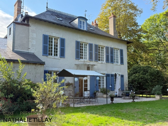 Photos 11 - Prestige - Saint-Jean-le-Blanc, proche Orleans, à vendre, maison de Maitre du XIXème de 423 m² habitables, avec piscine, parc arboré de 4 655 m²