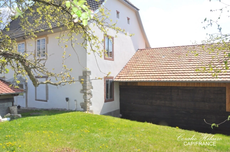 Photos 1 - Prestige - Dpt Haut-Rhin (68), à vendre MUESPACH Belle propriété en pierre, avec ses dépendances