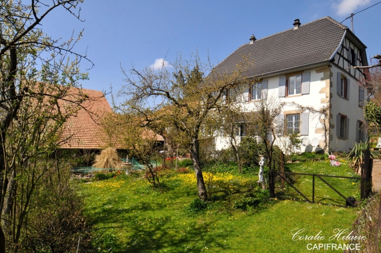 Photos 2 - Prestige - Dpt Haut-Rhin (68), à vendre MUESPACH Belle propriété en pierre, avec ses dépendances