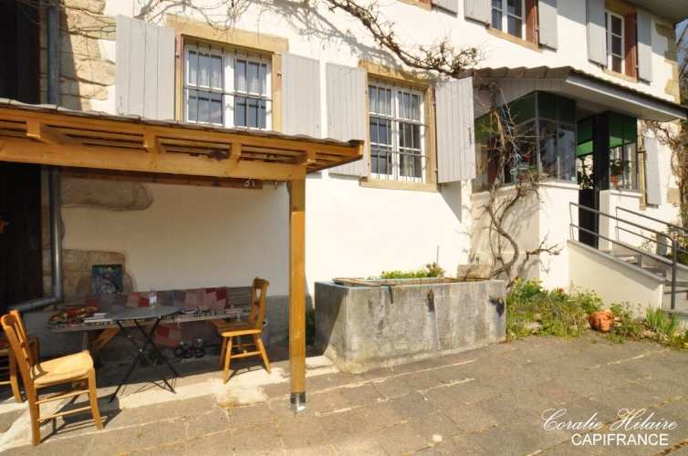 Photos 4 - Prestige - Dpt Haut-Rhin (68), à vendre MUESPACH Belle propriété en pierre, avec ses dépendances