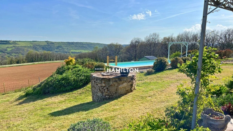 Photos 2 - Rurale - FERMETTE RÉNOVÉE T4 AVEC PISCINE ET VUE DÉGAGÉE PROCHE DE CORDES