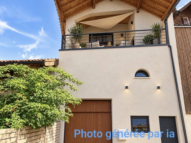 Photos 1 - Rurale - Grange à réhabiliter 265m² - PERRIGNIER (74)