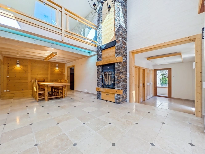 Photos 4 - Rurale - Propriete à vendre 6 pièces CHAMPANGES (74) Propriété de caractère de 236 m2 – Élégance alpine, volumes remarquables et prestations haut de gamme