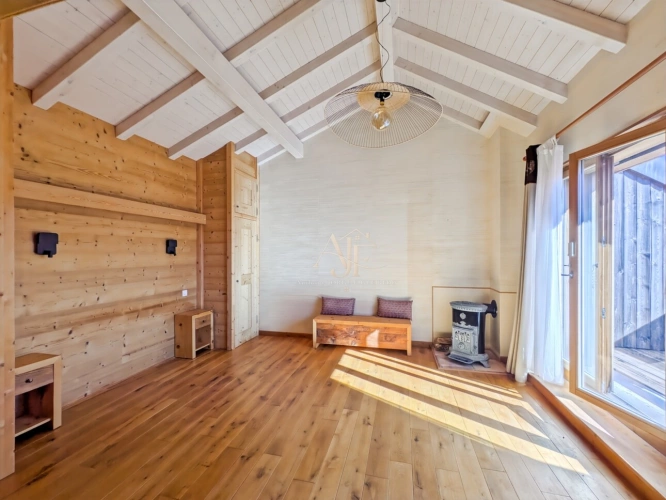 Photos 11 - Rurale - Propriete à vendre 6 pièces CHAMPANGES (74) Propriété de caractère de 236 m2 – Élégance alpine, volumes remarquables et prestations haut de gamme