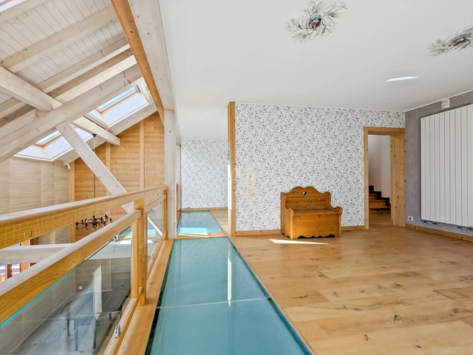 Photos 7 - Rurale - Propriete à vendre 9 pièces CHAMPANGES (74) Propriété de caractère de 312 m2 avec appartement indépendant – Élégance alpine, volumes remarquables et prestations haut de gamme