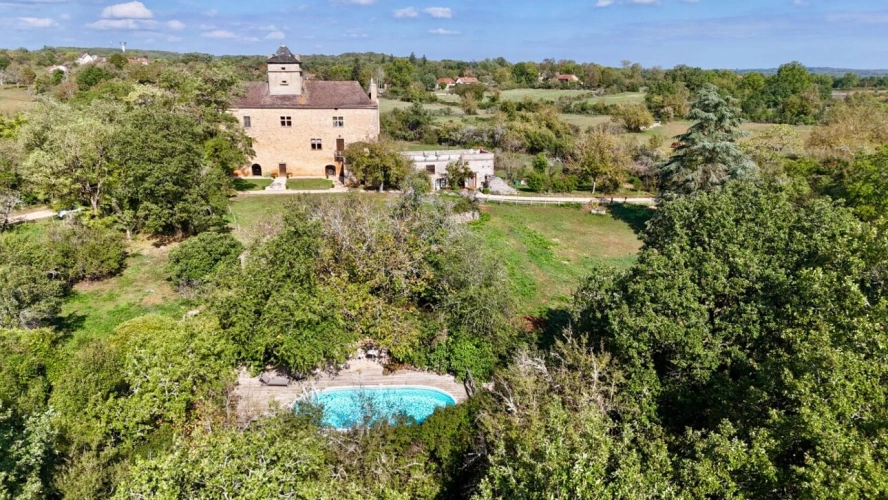 Photos 3 - Prestige - Château du XVIIe siècle ? 415 m² au coeur du causse de Limogne