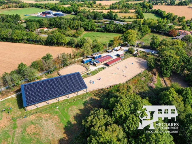 Photos 3 - Équestre - PROPRIÉTÉ ÉQUESTRE   9 HECTARES   MAISON 134 M2   MANÈGE   C