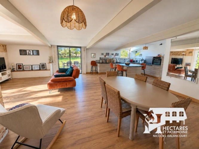 Photos 7 - Équestre - PROPRIÉTÉ ÉQUESTRE   9 HECTARES   MAISON 134 M2   MANÈGE   C