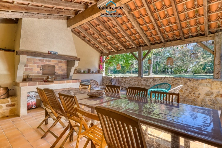 Photos 4 - Prestige - Propriete à vendre 10 pièces MONTAYRAL (47) de 255m2 habitables avec 1,6ha de terrain paysager