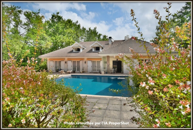 Photos 2 - Prestige - Propriete à vendre 8 pièces  de 350 m² environ à MIMIZAN (40) avec lac privatif, cadre exceptionnel