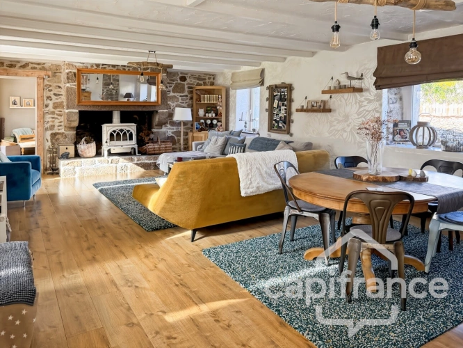 Photos 2 - Rurale - MAISON DE CARACTÈRE À LANNILIS - PROCHE CENTRE - 5 CHAMBRES - VÉRANDA PLEIN SUD, JARDIN ET DÉPENDANCES