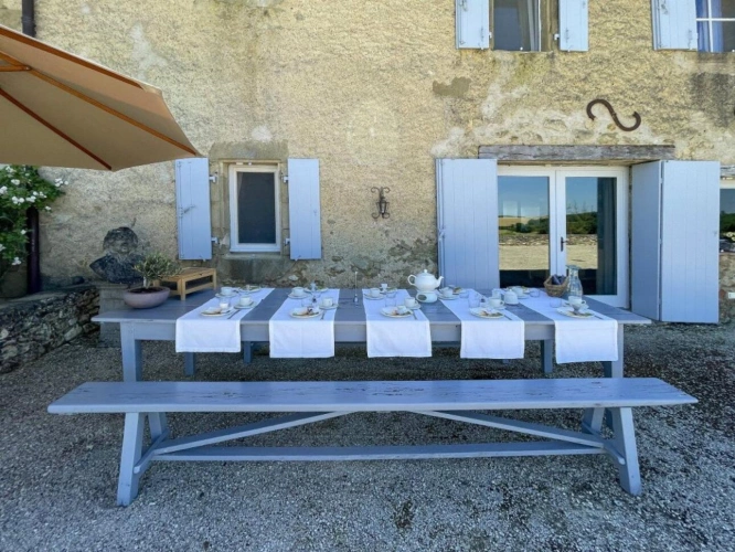Photos 6 - Rurale - Une somptueuse propriété gasconne, avec une vue imprenable, une piscine à débordement et un court de tennis privé