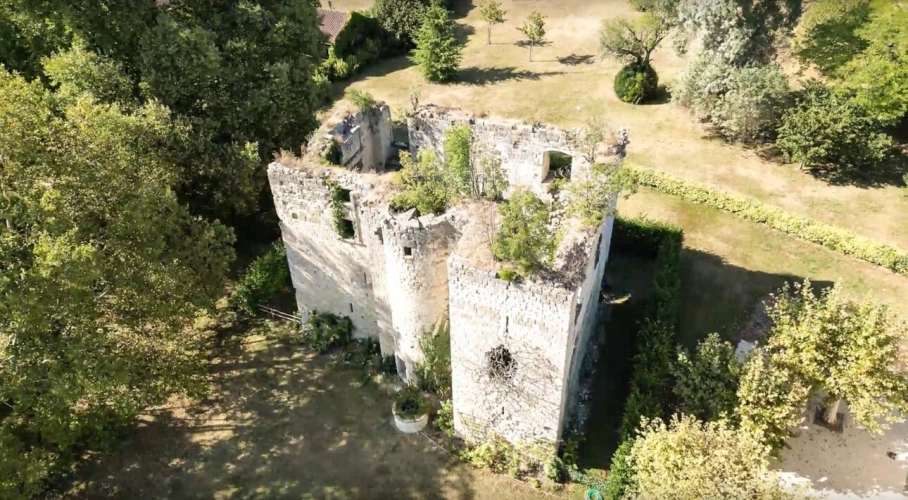 Photos 17 - Prestige - Magnifique domaine comprenant : le manoir (« le château ») vestiges d'un château médiéval, une folie, 2 maisons d?amis, la maison de gardien, 2 piscines