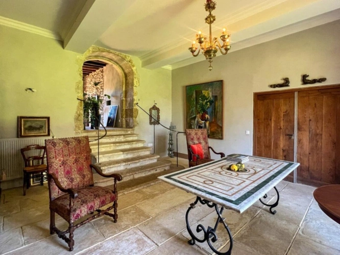 Photos 6 - Prestige - Château gascon du XV° siècle, près de Lectoure, remanié au XVI° dans le goût de la Renaissance italienne