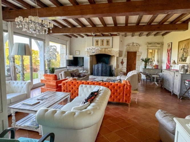 Photos 6 - Touristique - Maison élégante de style chartreuse avec maison d'amis dans un parc privé