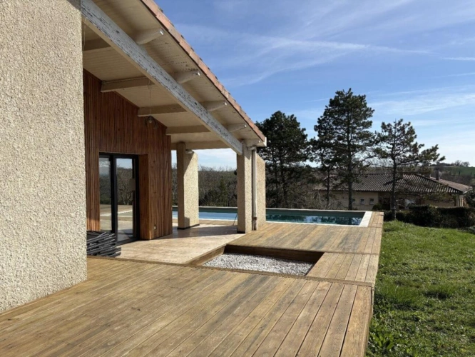 Photos 16 - Prestige - Maison contemporaine de 194m2 avec très belles vues à Lectoure