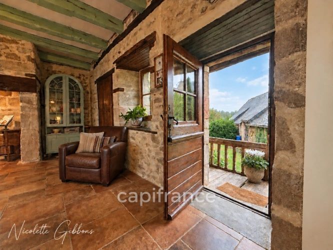 Photos 7 - Prestige - CORRÈZE – PROPRIÉTÉ SUR 6 HECTARES, SOURCE, FORET AVEC MAISON PRINCIPALE ET 4 GÎTES – VALLÉE DE LA DORDOGNE