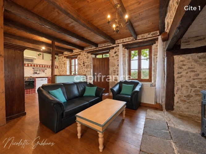Photos 26 - Prestige - CORRÈZE – PROPRIÉTÉ SUR 6 HECTARES, SOURCE, FORET AVEC MAISON PRINCIPALE ET 4 GÎTES – VALLÉE DE LA DORDOGNE