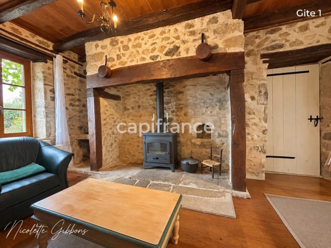 Photos 27 - Prestige - CORRÈZE – PROPRIÉTÉ SUR 6 HECTARES, SOURCE, FORET AVEC MAISON PRINCIPALE ET 4 GÎTES – VALLÉE DE LA DORDOGNE