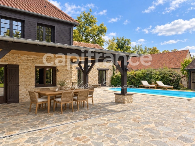 Photos 4 - Prestige - Propriete à vendre 11 pièces GOUSSONVILLE (78)
