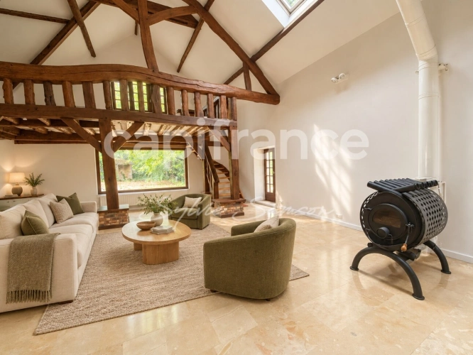 Photos 10 - Prestige - Propriete à vendre 11 pièces GOUSSONVILLE (78)