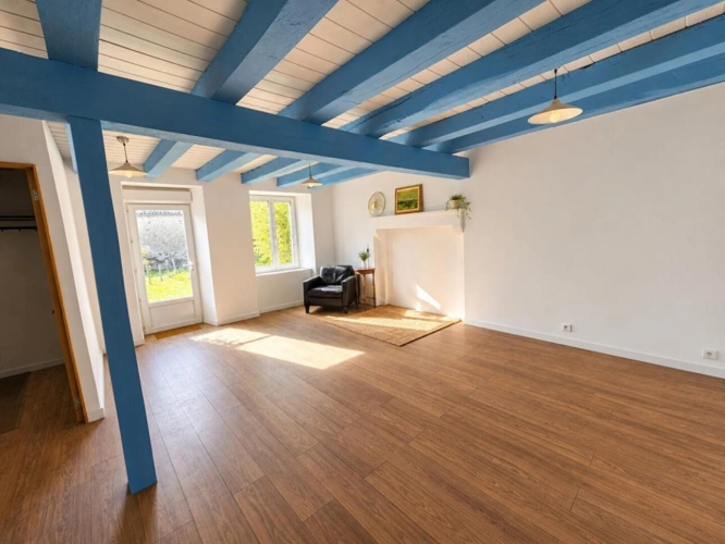 Photos 7 - Rurale - Adriers - Corps de ferme rénové de 3 chambres avec jardin. Classement énergétique A ! Une maison exceptionnelle