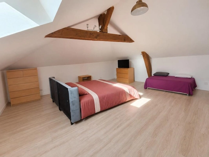 Photos 12 - Rurale - Adriers - Corps de ferme rénové de 3 chambres avec jardin. Classement énergétique A ! Une maison exceptionnelle