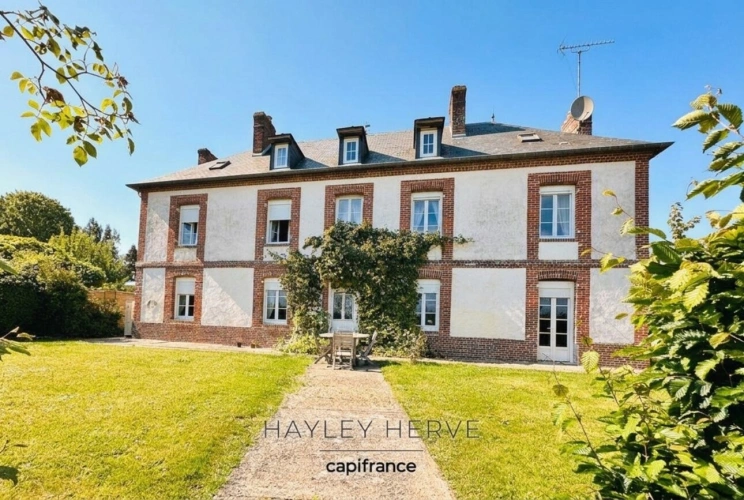 Photos 1 - Prestige - ANCIEN PRESBYTÈRE RÉNOVÉ – UNE MAISON DE CAMPAGNE À 2 H 20 DE PARIS, À 35 MINUTES DE DEAUVILLE (27)