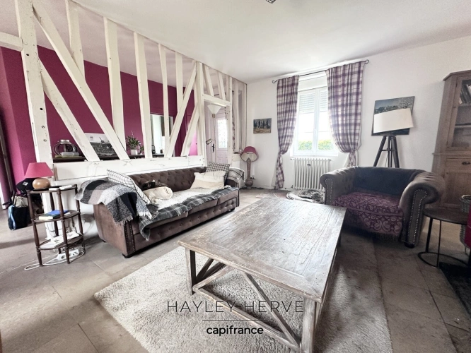 Photos 2 - Prestige - ANCIEN PRESBYTÈRE RÉNOVÉ – UNE MAISON DE CAMPAGNE À 2 H 20 DE PARIS, À 35 MINUTES DE DEAUVILLE (27)