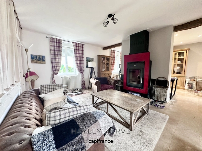 Photos 3 - Prestige - ANCIEN PRESBYTÈRE RÉNOVÉ – UNE MAISON DE CAMPAGNE À 2 H 20 DE PARIS, À 35 MINUTES DE DEAUVILLE (27)