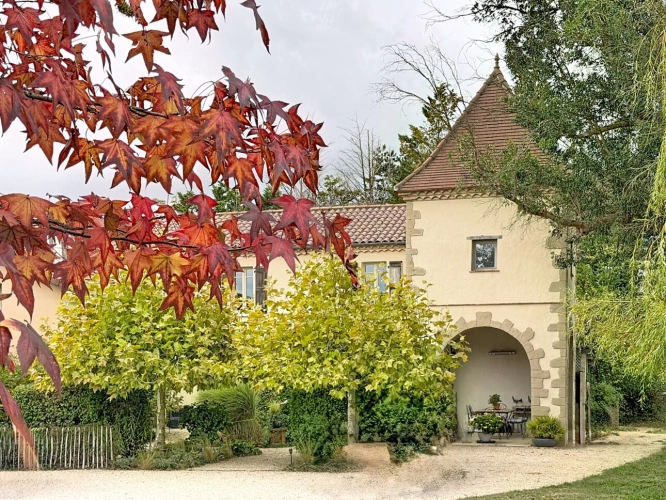 Photos 1 - Prestige - Propriété à vendre 9 pièces MASCARAS (32) - 465 m2 avec dépendances et piscine intérieure - 2,3 hectares de terres, parc et jardin