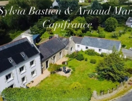 Vignette - Touristique - Maison de caractère avec gîte indépendant – 10 pièces – 238 m² – Kerlouan (Finistère)