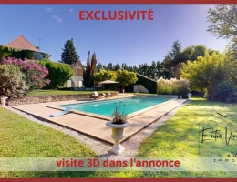 Vignette - Prestige - Demeure du 17e, 10p, gîte, piscine, 1ha proche Casteljaloux