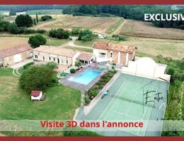 Vignette - Prestige - Propriété de 415m2 idéal projet touristique, proche La Réole