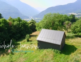 Vignette - Touristique - À vendre – Hangar sur deux niveaux avec plus d’un hectare de terrain à SAINT GEORGES D'HURTIERES (73)