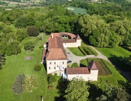 Vignette - Prestige - Dpt Gers (32), à vendre MARCIAC proche , Beau CHATEAU dominant sur 8ha ideal acueil public, EVENEMENTIEL, résidence séniors, communauté, habitat partagé