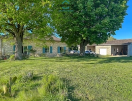 Vignette - Prestige - Propriete à vendre 5 pièces DAUSSE (47) Maison de 120m2 habitables avec dépendances et 2,1ha de terrain
