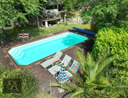 Vignette - Prestigious - Aude (11) Department, for sale near Carcassonne: property with a pool on a 1550 m² plot.