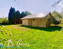 Vignette - Foncière - Terrain de loisir avec chalet à vendre à BAZAILLES