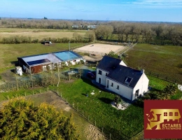 Vignette - Equestrian - Maison 170 m2, 4 hectares et dépendances