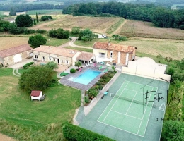 Vignette - Touristique - Propriété de 415m2 idéal projet touristique, proche La Réole
