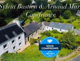 Vignette - Touristique - Maison de caractère avec gîte indépendant – 10 pièces – 238 m² – Kerlouan (Finistère)