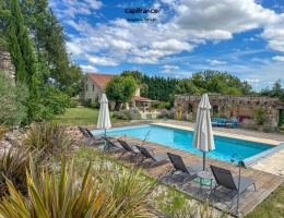 Vignette - Prestige - Propriete à vendre 10 pièces FONGRAVE (47) maison de 300m2 sur terrain de 1,43ha