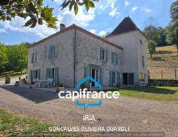 Vignette - Prestigious - Propriété de charme au coeur de la nature à vendre 6 pièces et 124763m² de  PUJOLS (47)