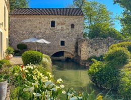 Vignette - Prestigious - Property for sale 6 rooms near MONTCUQ (46), mill and outbuildings on land of 1.67 ha