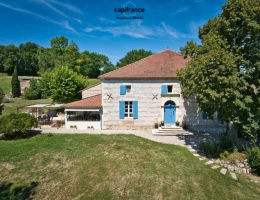 Vignette - Prestigious - Property for sale 10 rooms FONGRAVE (47) house of 300m2 on land of 1.43ha